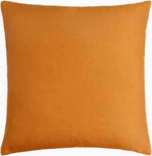 Surya Theodore Accent Pillow - 18"L X 18"W Elegant Linen & Cotton Decor For Timeless Home Charm Camel Linen,Cotton,Linen,Cotton The003-1818