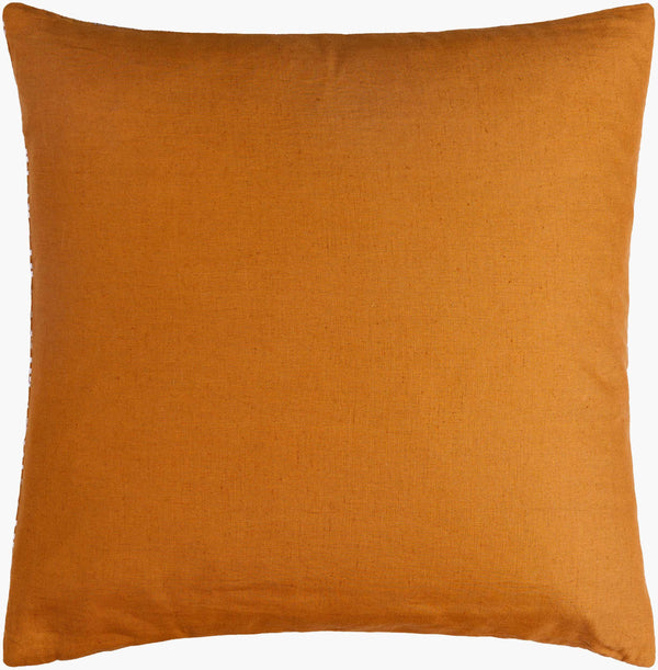Surya Theodore Accent Pillow - 18"L X 18"W Elegant Linen & Cotton Decor For Timeless Home Charm Camel Linen,Cotton,Linen,Cotton The004-2020p