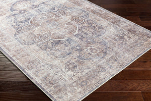 Livabliss Tahmis Flatweave Runner Rug Turkish Traditional Pattern Chenille Hallway Accent Brown, Tan 2'7" x 7'10" THI2700-27710