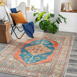 Tahmis THI-2704 5'3" x 7'3" Machine Woven Rug THI2704-5373 Livabliss Surya