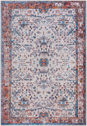 Livabliss Tahmis Flatweave Chenille Accent Rug Turkish Machine Woven for Entryways and Baths Burnt Orange, O 8'10" x 12' THI2713-81012