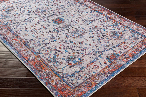 Livabliss Tahmis Flatweave Chenille Accent Rug Turkish Machine Woven for Entryways and Baths Burnt Orange, O 8'10" x 12' THI2713-81012