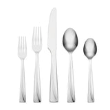 Cambridge Jasper Mirror 20-Piece Stainless Steel Flatware Set, Service for 4, Dishwasher Safe