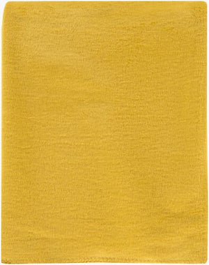 Surya Thalia 50"W X 67"L Throw – Luxurious Silk & Bamboo Blend For Modern Decor With Durable Charm Mustard Silk,Bamboo,Silk,Bamboo Thl4003-5067