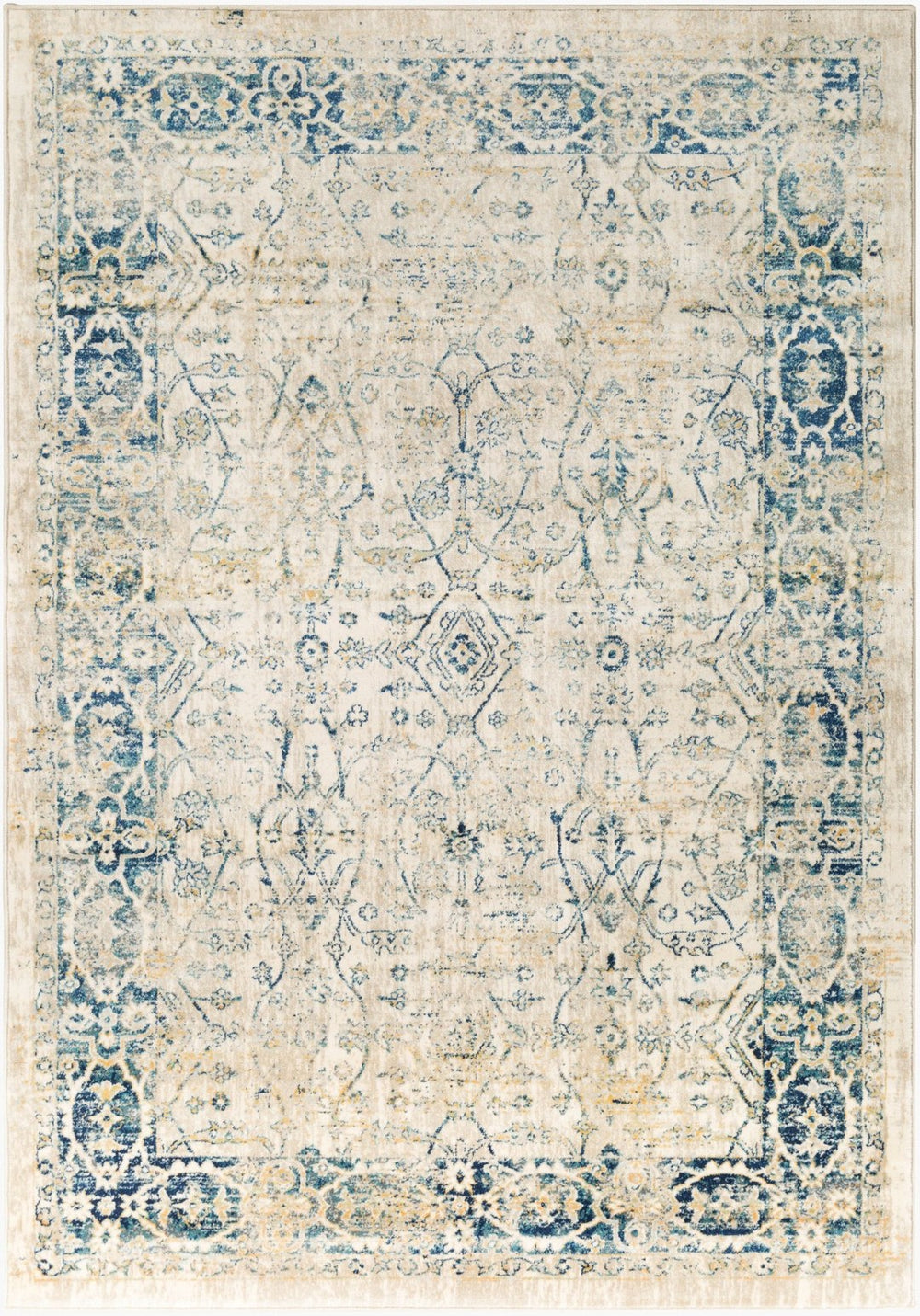 Livabliss Tharunaya Traditional Polypropylene Accent Rug for Entryways Bathrooms and Bedside Areas THN1004-23