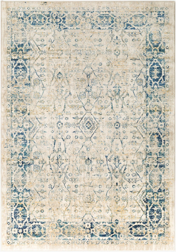 Livabliss Tharunaya Traditional Polypropylene Accent Rug for Entryways Bathrooms and Bedside Areas THN1004-23