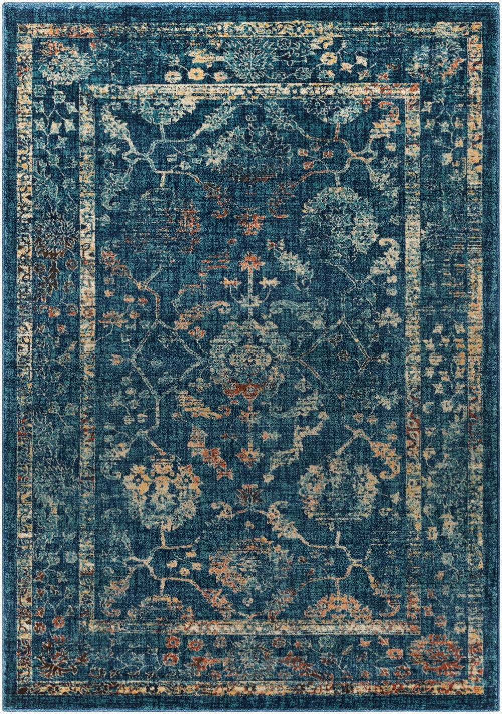 Livabliss Tharunaya Traditional Polypropylene Woven Rug Turkish Entryway Accent Mat THN1021-23
