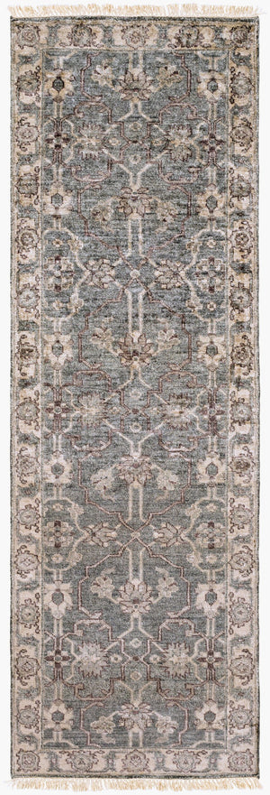 Surya Theodora 10' X 14' Handmade Viscose Rug - Soft, Durable, Stylish Fringe Design For Any Space Medium Gray Viscose Tho3001-268