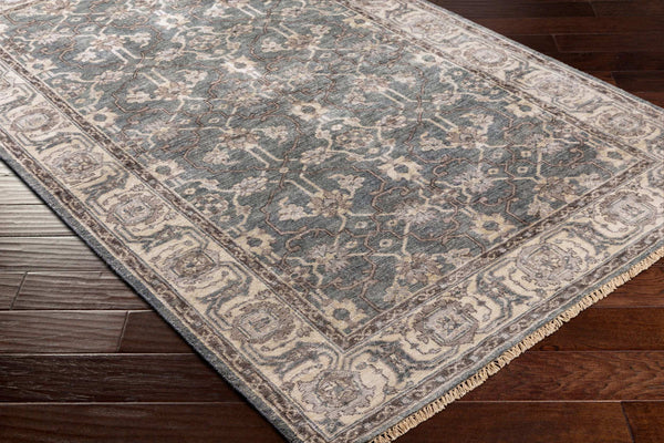 Surya Theodora 10' X 14' Handmade Viscose Rug - Soft, Durable, Stylish Fringe Design For Any Space Medium Gray Viscose Tho3001-312