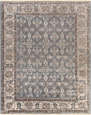 Surya Theodora 10' X 14' Handmade Viscose Rug - Soft, Durable, Stylish Fringe Design For Any Space Medium Gray Viscose Tho3001-810