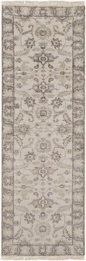 Surya Theodora 10' X 14' Handmade Viscose Rug - Soft, Durable, Stylish Fringe Design For Any Space Gray Viscose Tho3003-312
