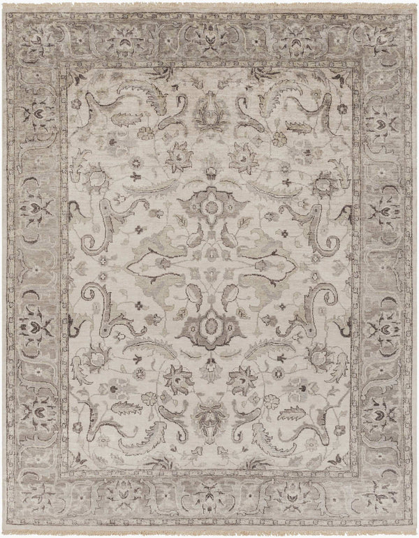 Surya Theodora 10' X 14' Handmade Viscose Rug - Soft, Durable, Stylish Fringe Design For Any Space Gray Viscose Tho3003-810