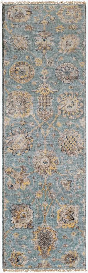 Surya Theodora 10' X 14' Handmade Viscose Rug - Soft, Durable, Stylish Fringe Design For Any Space Wheat Viscose Tho3006-268