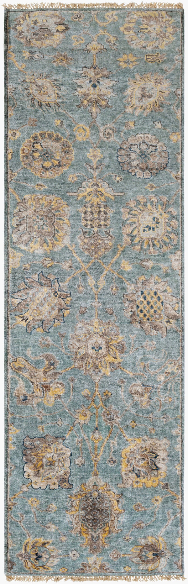 Surya Theodora 10' X 14' Handmade Viscose Rug - Soft, Durable, Stylish Fringe Design For Any Space Wheat Viscose Tho3006-268