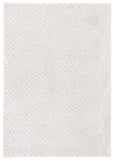 Safavieh Tahoe Shag 652 Power Loomed Shag Rug Ivory THO652B-7SQ