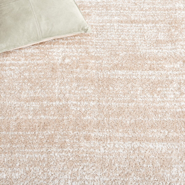 Safavieh Tahoe Shag 653 Power Loomed 60% Polypropylene, Jute 40% Shag Rug Ivory / Gold THO653D-9