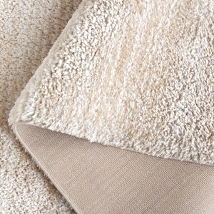 Safavieh Tahoe Shag 653 Power Loomed 60% Polypropylene, Jute 40% Shag Rug Ivory / Gold THO653D-9