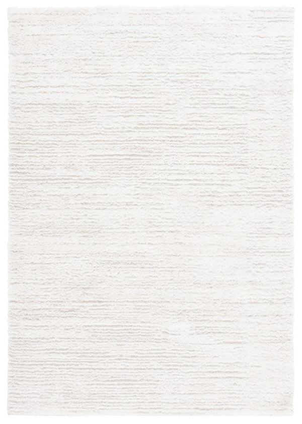 Safavieh Tahoe Shag 653 Power Loomed 60% Polypropylene, Jute 40% Shag Rug Ivory / Taupe THO653E-9