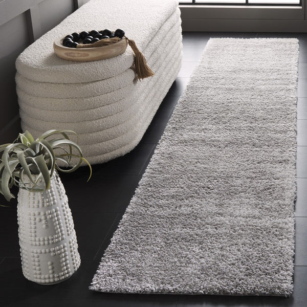 Safavieh Tahoe Shag 653 Power Loomed Shag Rug X23 Grey / Dark Grey THO653G-7SQ