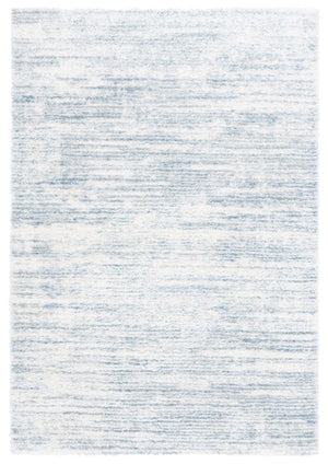 Safavieh Tahoe Shag 653 Power Loomed 60% Polypropylene, Jute 40% Shag Rug Blue / Ivory THO653M-9