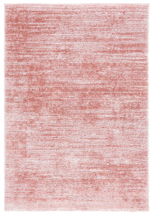 Safavieh Tahoe Shag 653 Power Loomed 60% Polypropylene, Jute 40% Shag Rug Pink / Ivory THO653U-9
