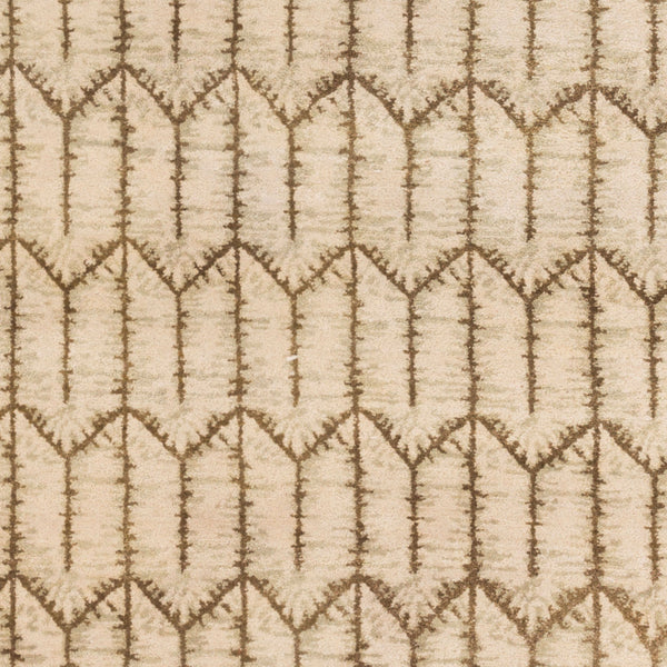 Surya Thompson 2' X 3' Handcrafted Wool Rug – Elegant Hand-knotted Design For Timeless Home Sophistication Beige Wool Thp1000-46