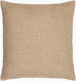Surya Thurstan Modern 18" Accent Pillow - Stylish Linen & Cotton Blend, Plush Comfort For Your Home Décor Beige Linen,Cotton Ths001-1818