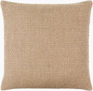 Surya Thurstan Modern 18" Accent Pillow - Stylish Linen & Cotton Blend, Plush Comfort For Your Home Décor Beige Linen,Cotton Ths001-2020d