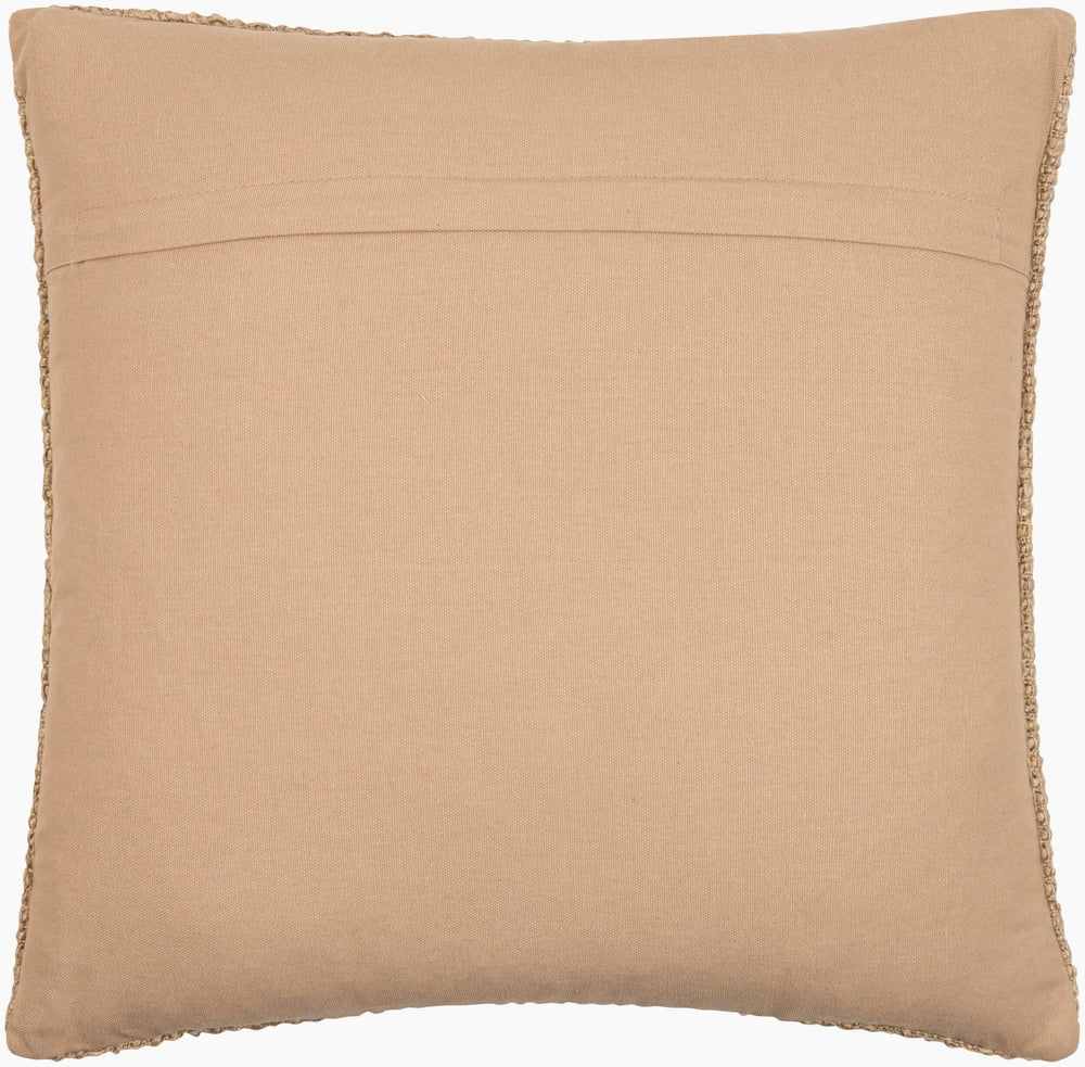 Surya Thurstan Modern 18" Accent Pillow - Stylish Linen & Cotton Blend, Plush Comfort For Your Home Décor Beige Linen,Cotton Ths001-1818