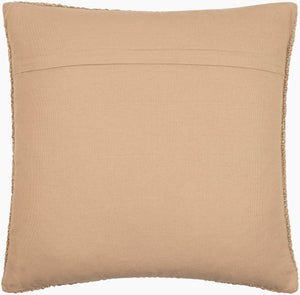 Surya Thurstan Modern 18" Accent Pillow - Stylish Linen & Cotton Blend, Plush Comfort For Your Home Décor Beige Linen,Cotton Ths001-1818