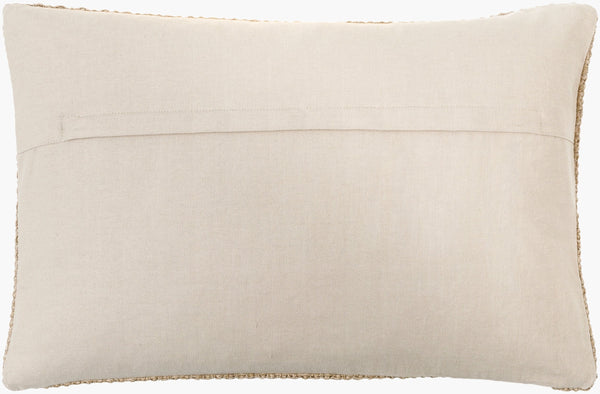 Surya Thurstan Modern 18" Accent Pillow - Stylish Linen & Cotton Blend, Plush Comfort For Your Home Décor Beige Linen,Cotton Ths002-1320