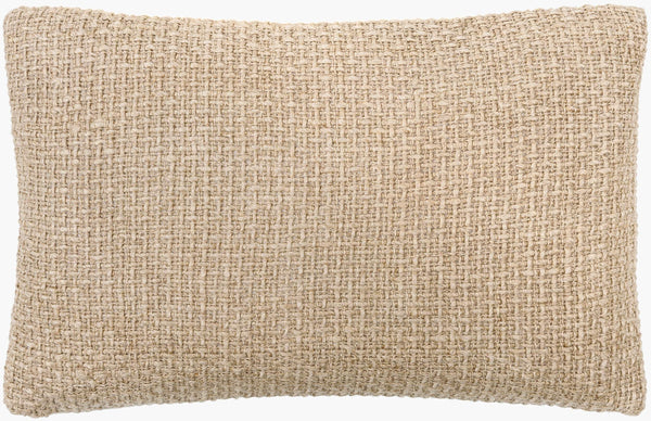 Surya Thurstan Modern 18" Accent Pillow - Stylish Linen & Cotton Blend, Plush Comfort For Your Home Décor Beige Linen,Cotton Ths002-1320