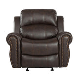 Christopher Knight Home® - Noble House - Gavin Faux Leather Gliding Recliner