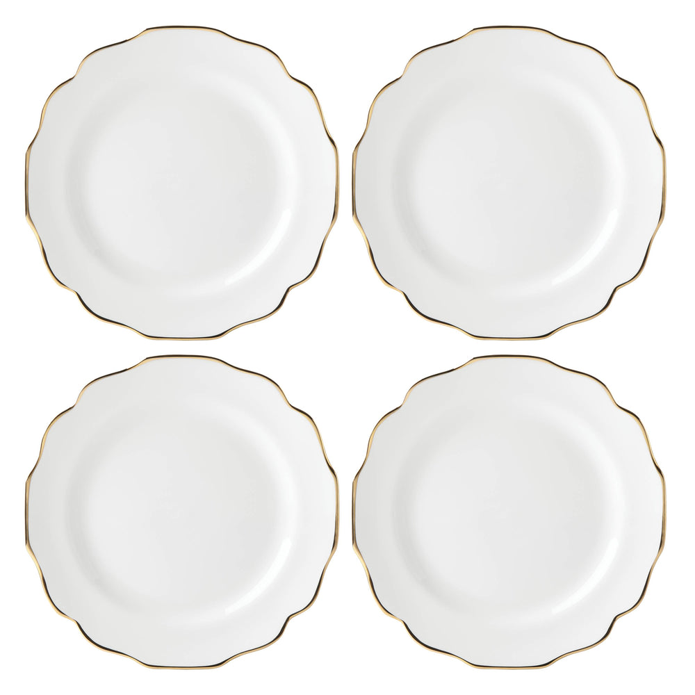 Lenox Contempo Luxe Dinner Plates, Set of 4 White, WHITE PORCELAIN 897272
