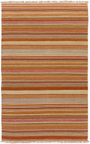 Surya Tibet 2' X 3' Handmade Wool Rug - Modern, Durable, No Pile Design For Effortless Home Elegance Beige Wool Tib4001-23
