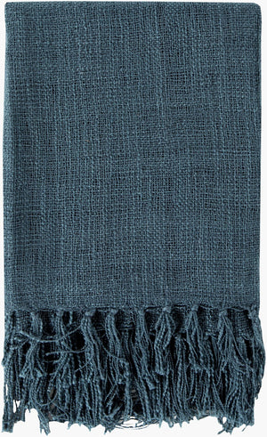 Livabliss Tilda Acrylic Woven Throw Blanket with Fringe Trim Bold Pattern Cozy Living Room TID001-5951