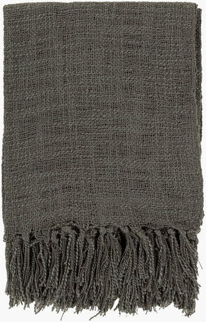 Livabliss Tilda Woven Acrylic Throw Blanket with Fringe Trim Bold Graphic Casual Living Accent TID003-5951