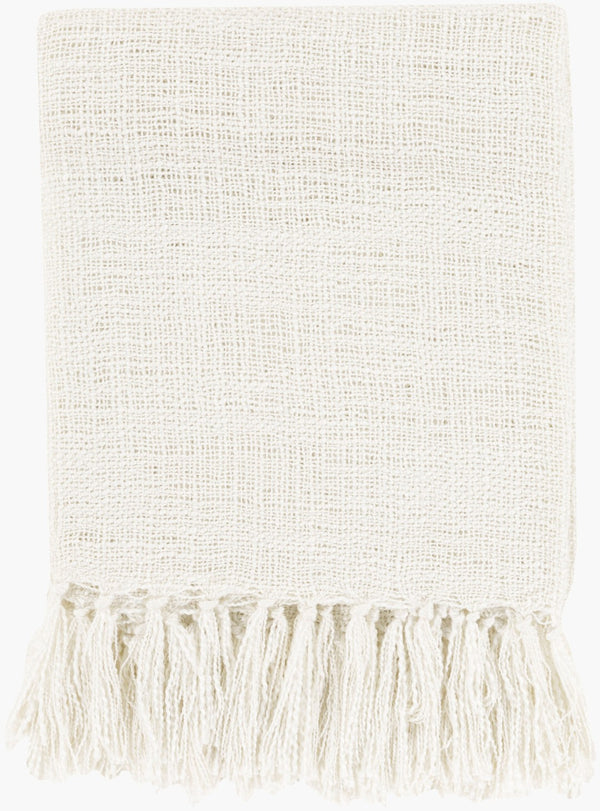 Livabliss Tilda Acrylic Woven Throw Blanket with Fringe Bold Graphic Pattern for Sofa or Bed TID004-5951