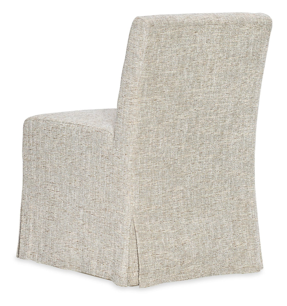 Hooker Furniture Commerce and Market Ren Upholstered Skirted Dining Chair in Performance Fabric 7228-75026-481