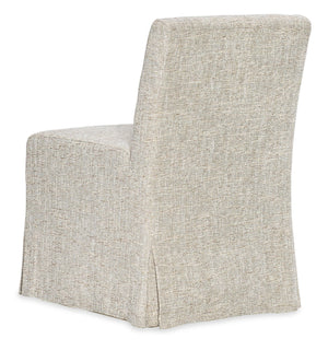 Hooker Furniture Commerce and Market Ren Upholstered Skirted Dining Chair in Performance Fabric 7228-75026-481