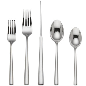 Lenox Kate Spade Malmo 5-Piece Flatware Place Setting Metallic, STAINLESS METAL 6419345