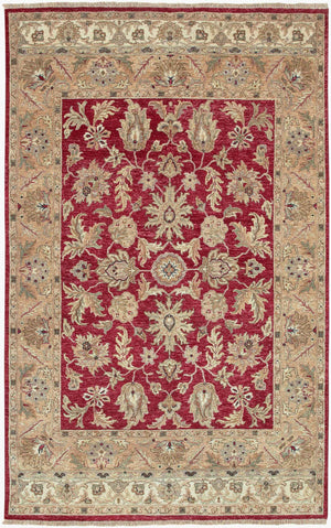 Surya Timeless Handmade 2'6" X 10' New Zealand Wool Rug - Elegant, Durable, Perfect For Any Room Decor! Red Nz Wool Tim7901-913