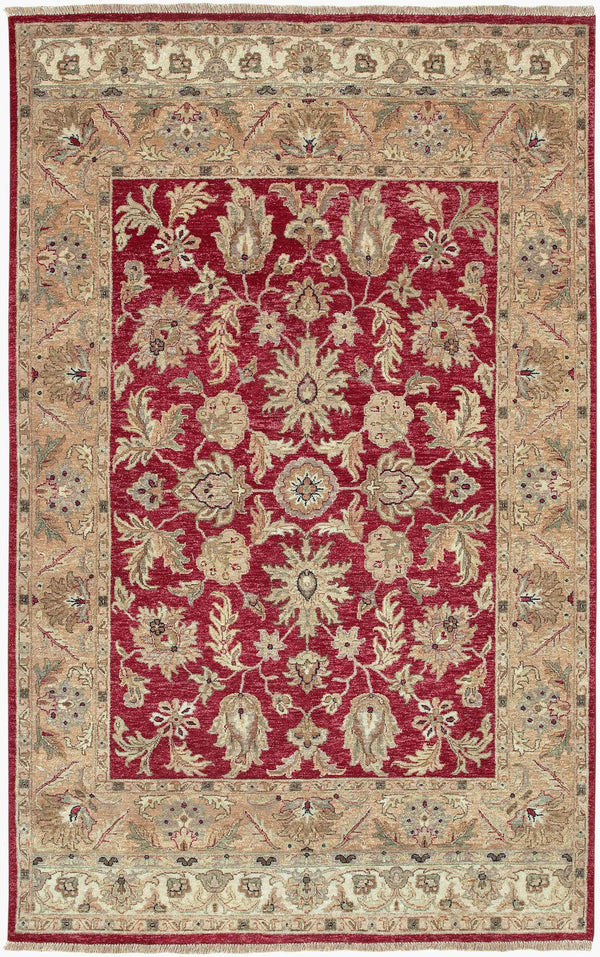 Surya Timeless Handmade 2'6" X 10' New Zealand Wool Rug - Elegant, Durable, Perfect For Any Room Decor! Red Nz Wool Tim7901-913