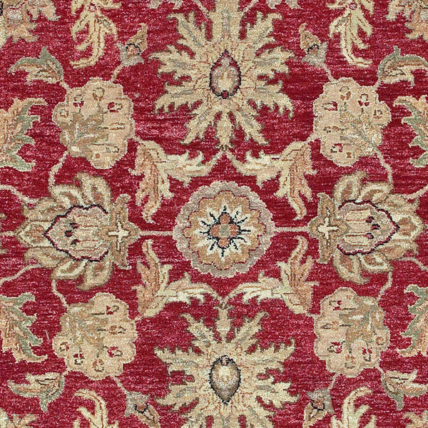 Surya Timeless Handmade 2'6" X 10' New Zealand Wool Rug - Elegant, Durable, Perfect For Any Room Decor! Red Nz Wool Tim7901-913
