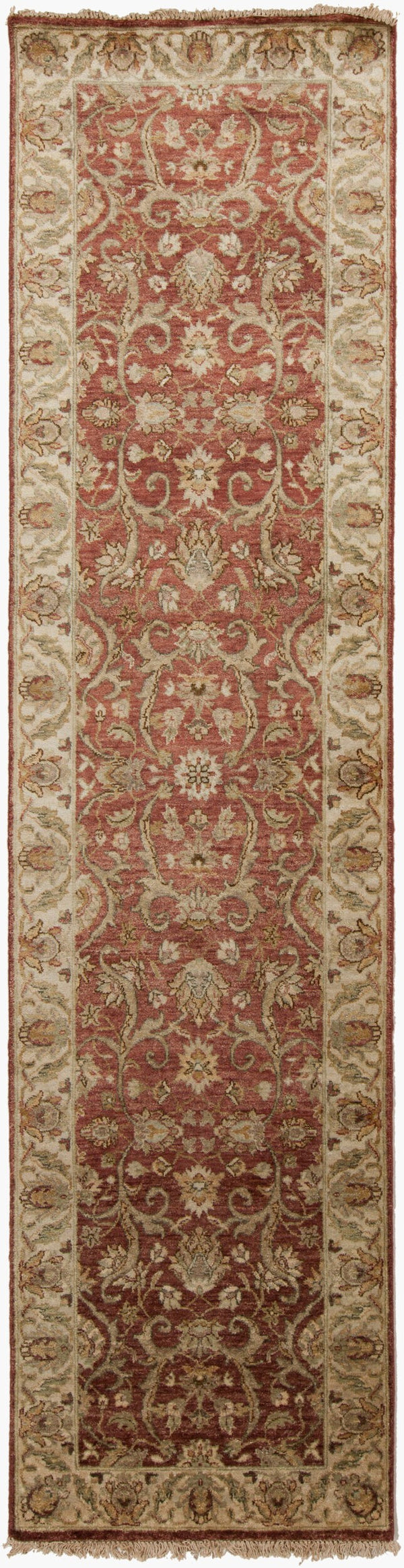 Surya Timeless Handmade 2'6" X 10' New Zealand Wool Rug - Elegant, Durable, Perfect For Any Room Decor!  Nz Wool Tim7906-2610