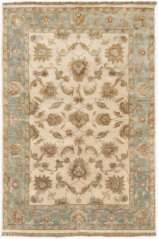 Surya Timeless Handmade 2'6" X 10' New Zealand Wool Rug - Elegant, Durable, Perfect For Any Room Decor! Light Beige Nz Wool Tim7913-23