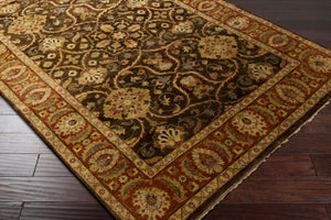 Surya Timeless Handmade 2'6" X 10' New Zealand Wool Rug - Elegant, Durable, Perfect For Any Room Decor! Light Brown Nz Wool Tim7920-23