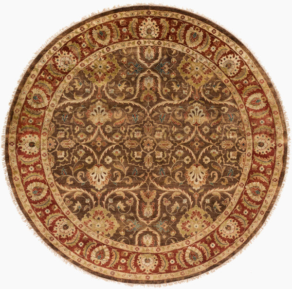 Surya Timeless Handmade 2'6" X 10' New Zealand Wool Rug - Elegant, Durable, Perfect For Any Room Decor! Light Brown Nz Wool Tim7920-8rd