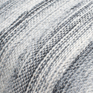 Surya Terrain Eco-friendly 18" Rustic Accent Pillow - Perfect For Outdoor Comfort & Farmhouse Style Decor Light Gray Recycled Pet Yarn,Polyester Tin001-2020p