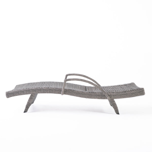 English Elm Christopher Knight Home® - Crete Wicker Chaise Lounge Set - Weather-Resistant Outdoor Chairs For Modern Patios & Pool Areas 58997.00ARMMP2